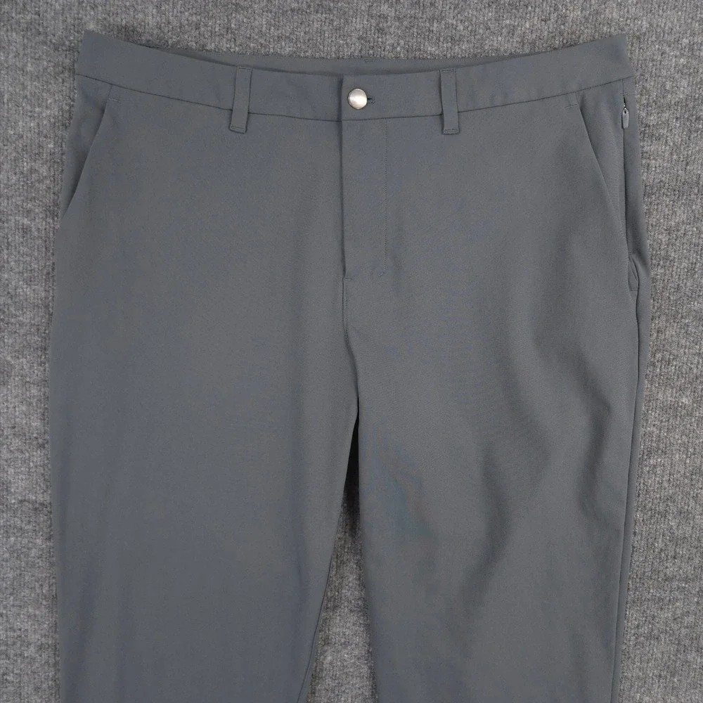 Lululemon ABC Pants Mens 36X30 Gray Classic Fit Warpstreme Performance Tapered